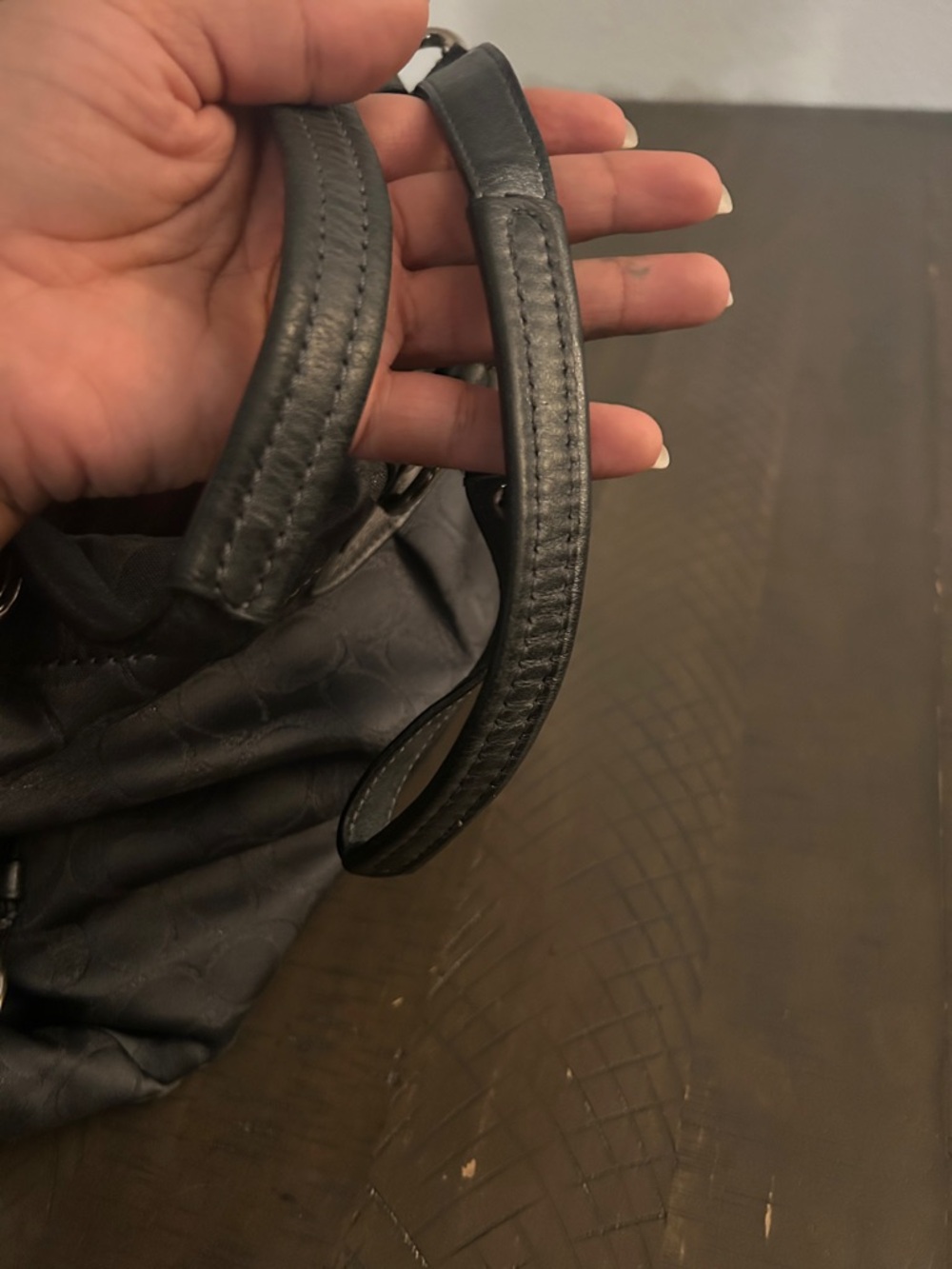 Coach Grey Ashley Signature Jacquard Tote with Top Handles No. H1159-F18776 - Picture 10 of 10